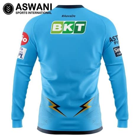 2023 Gujarat Titans GT Official Tata IPL Player Edition Long Sleeve ...