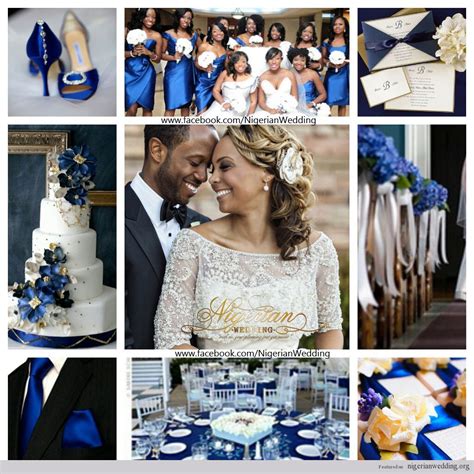 nigerian wedding white blue and gold colour scheme. | Wedding colors, Wedding color inspiration ...