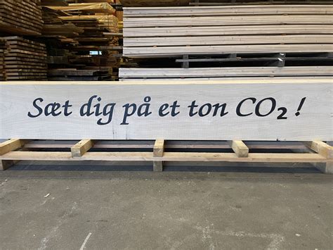 Sæt dig på 1 ton CO2 - Grønagergård Savværk