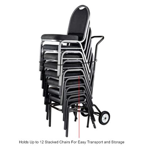 Interion® Universal Dolly for Stacking Chairs - 12 Chair Capacity | 250801 - GLOBALindustrial.ca