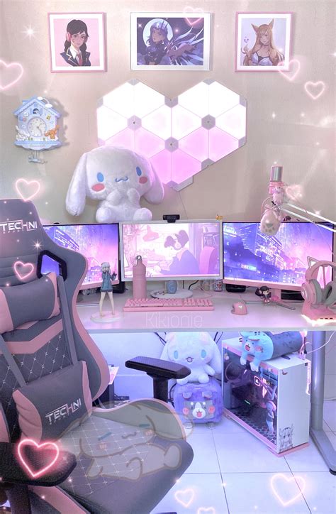 Kawaii Gaming Setup Accessories - UnbeatableWallpaper