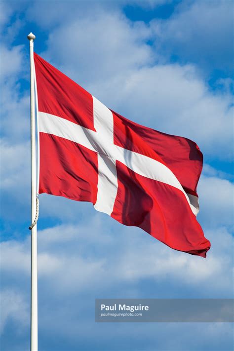 Stock photo - Danish Flag - Paul Maguire