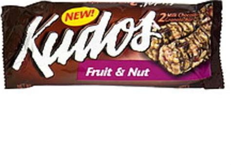 Kudos Fruit & Nut Milk Chocolate Granola Bars - 2 ea, Nutrition Information | Innit