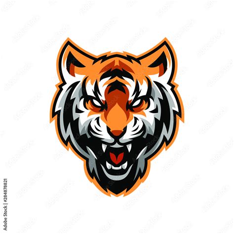 Tiger Mascot Clipart