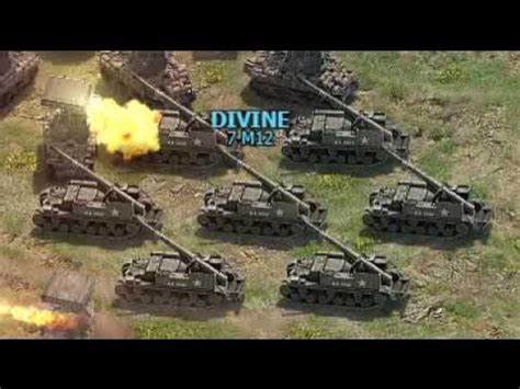 M12 firing in panzer quest - YouTube