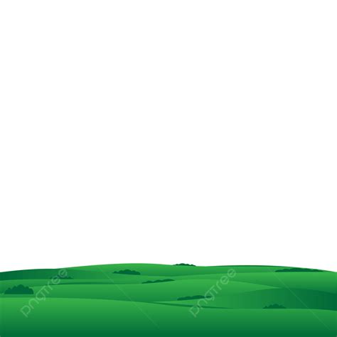 Ground Green Land Vector Transparent Clipart, Green Clipart, Land ...