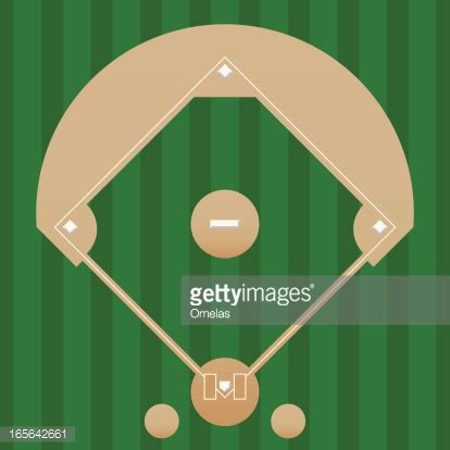 Baseball Diamond Stock Vector | Royalty-Free | FreeImages