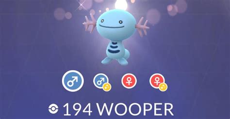 Can Wooper Be Shiny 'Pokémon GO'?