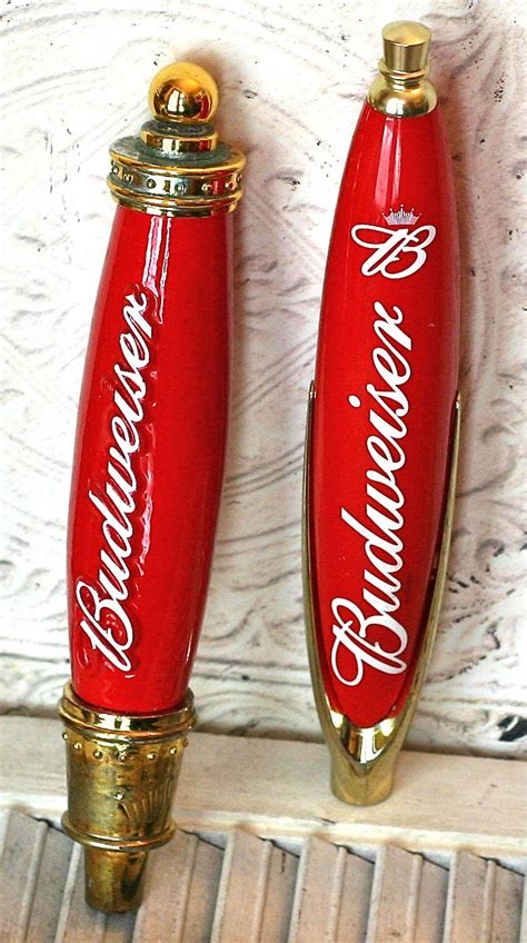 Vintage Budweiser Beer Tap Handles | Etsy