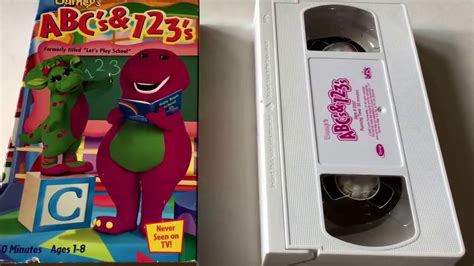 Barney Abc 123 Vhs