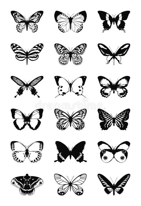 Butterfly Silhouette Tattoo