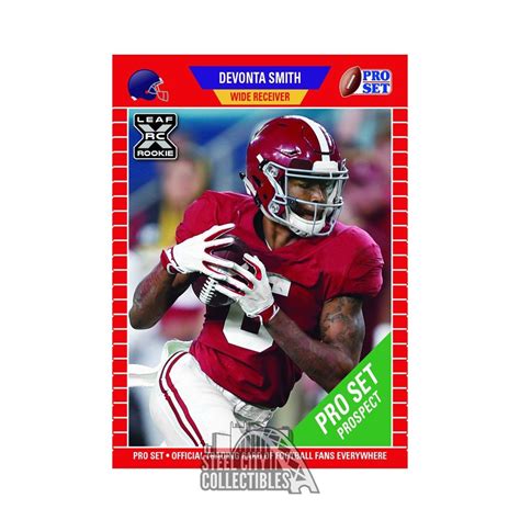 2021 Pro Set Devonta Smith Rookie Card | Steel City Collectibles