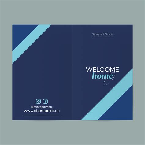 Shorepoint Church Welcome Packet :: Behance