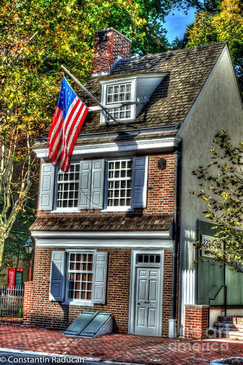 Philadelphia Betsy Ross House Photograph by Constantin Raducan | Fine ...