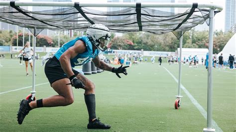 PHOTOS: Panthers return to practice in Charlotte