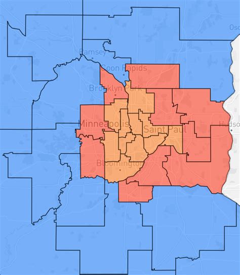 Minnesota congressional map if it was a Canadian province : r ...