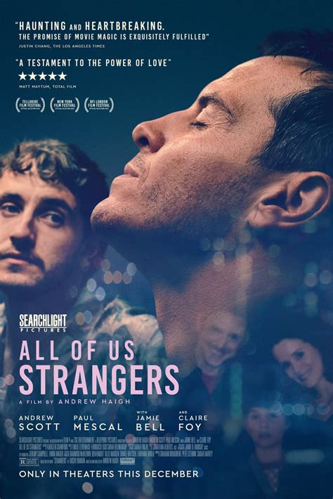 The official poster for Andrew Haigh's All of Us Strangers : r ...