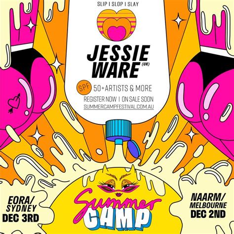 SUMMER CAMP FESTIVAL returns in 2023 with JESSIE WARE kicking off the line up!