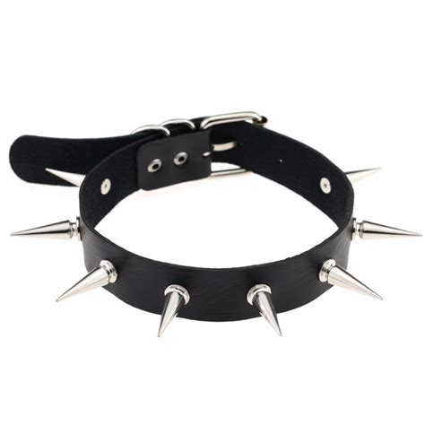 Black Studded Choker - Ninja Cosmico