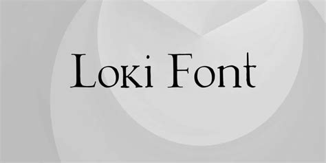 Loki Font Free Download