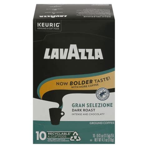 LavAzza Gran Selezione Dark Roast K-Cup Coffee Pods, 10 ct - Kroger