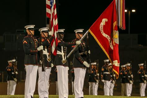 DVIDS - Images - Battle Color Detachment at Kofa High School [Image 2 of 7]