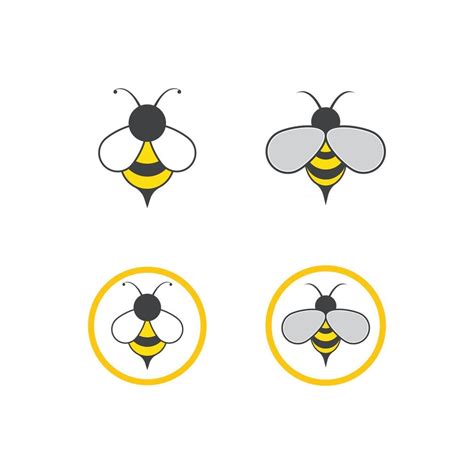 Bee Logo Template vector 2807068 Vector Art at Vecteezy