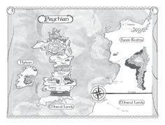 Map of Wendlyn and Doranelle (Throne of Glass series by Sarah J. Maas ...