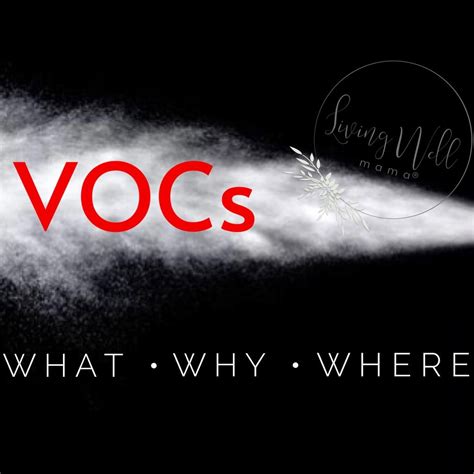 VOCs: What, Why Where - Living Well Mama