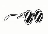 Coloring Page Pair Of sunglasses  Free Printables Img 23371 sketch template