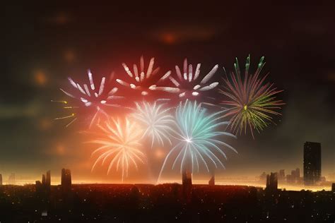 Fireworks - AI Generated Artwork - NightCafe Creator