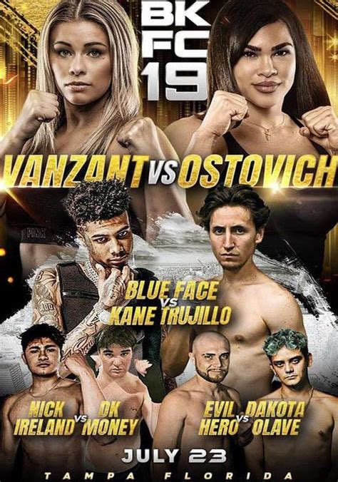 BKFC 19: Paige VanZant vs Rachael Ostovich streaming