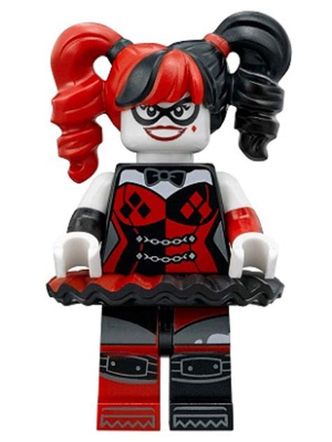 DC The LEGO Batman Movie Harley Quinn Minifigure [Black and Red Tutu ...