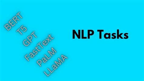 NLP Tasks | dasarpAI