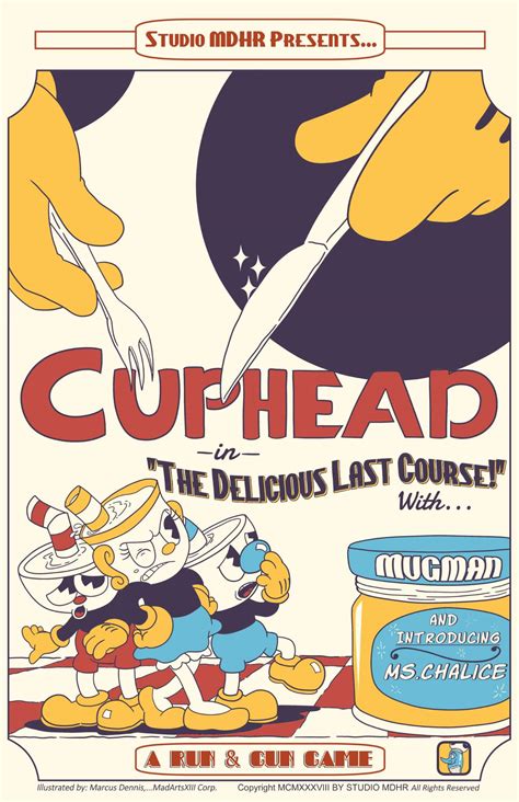 Cuphead DLC poster | 🥛 ️Cuphead💙🥛 Amino