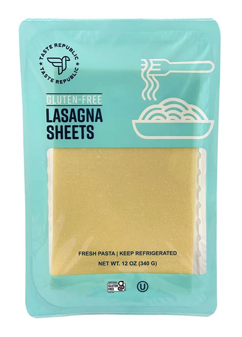 Fresh Gluten-Free Lasagna Sheets (6-Pack) – Taste Republic Gluten-Free