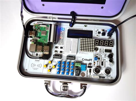 CrowPi Portable Raspberry Pi Projects Kit - Raspberry Pi Spy