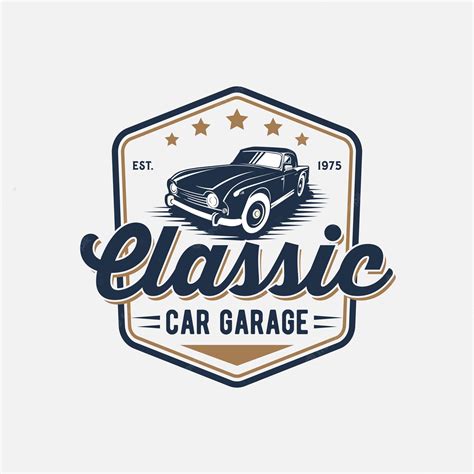 Premium Vector | Classic car logo inspiration vector premium