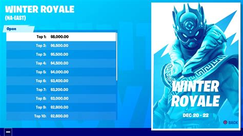 39 Top Photos Fortnite Tracker Winter Royale Eu Ps4 : Fortnite Winter Royale Qualifiers ...