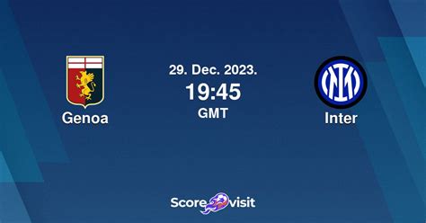 Genoa vs Inter live stream and lineups - Scorevisit