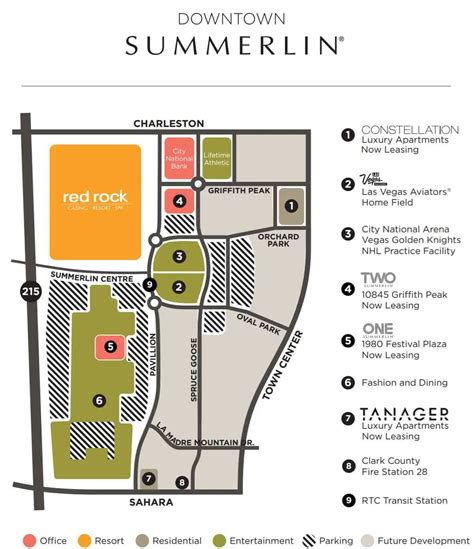 Incredible Summerlin Las Vegas Map Recent - World Map Colored Continents