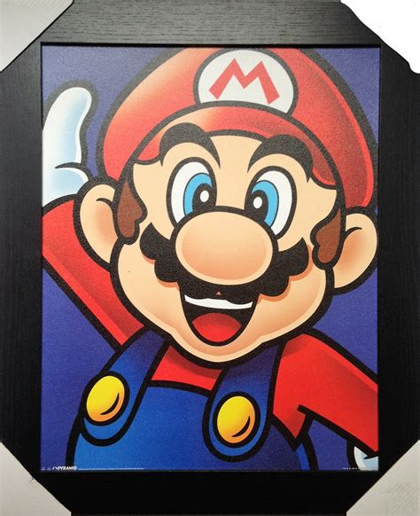 Nintendo Mario and Luigi Frame Wall Art Paintings | Property Room