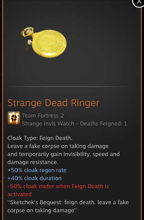 dead ringer updated description : r/tf2