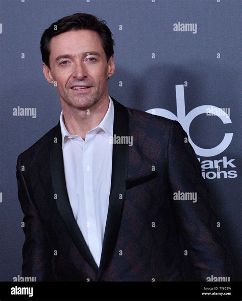 Australian actor Hugh Jackman, recipient of the Hollywood Actor Award for "The Front Runner ...