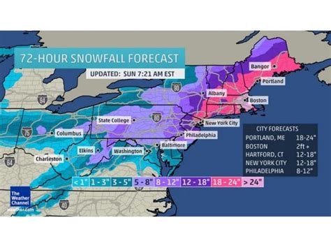 UPDATE: WEATHER ALERT: Two-Day Blizzard Forecast for Milford | Milford, CT Patch