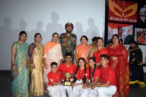 Army Public School Rakhmuthi celebrates investiture ceremony