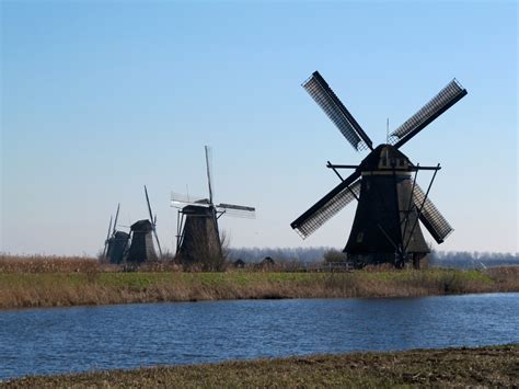 Wallpaper : bangunan, Belanda, kincir angin, mesin, pabrik, 2013, Kinderdijk, peternakan angin ...