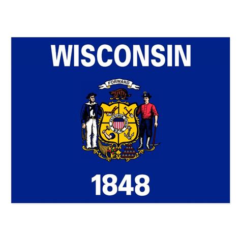 Wisconsin Postcards - No Minimum Quantity | Zazzle | Wisconsin state ...