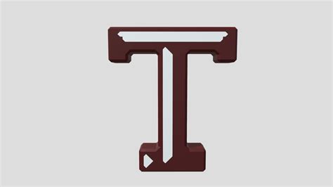 TAMU Logo - Download Free 3D model by mkversaw [d784f54] - Sketchfab