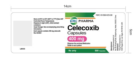 Celecoxib - FDA prescribing information, side effects and uses